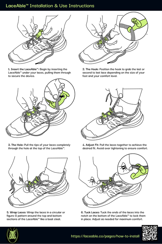 Shop One-Handed Shoe Tying & Adaptive Shoelaces for Seniors | LaceAble