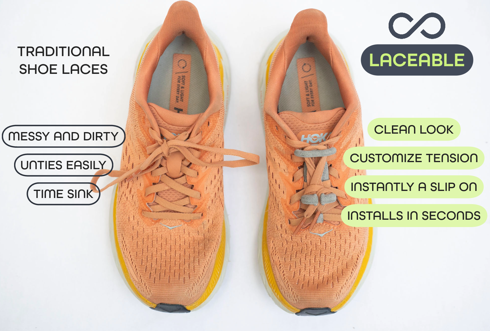 Stunning Eco-Transparent Lacing Systems For Adaptive Shoes image